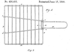 A gridiron. (American, 1890)